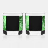 Elegant 55. Emerald Wedding Jubiläum Whiskyglas (Links)