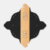 Elegant 5. Hochzeitstag Geschenkschachtel (Ungefaltet)