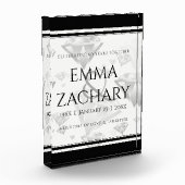 Elegant 60. 75. Diamond Wedding Jubiläum Fotoblock (Links)