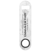 Elegant 60. 75. Diamond Wedding Jubiläum Speed Flaschenöffner (Vorderseite)