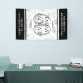 Elegant 60. Diamond Wedding Jubiläum Banner (Messeveranstaltung)