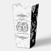 Elegant 60. Diamond Wedding Jubiläum Geschenkschachtel (Rückseite)