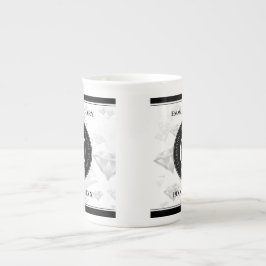 Elegant 60. Diamond Wedding Jubiläum Porzellantasse