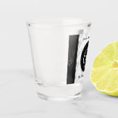 Elegant 60. Diamond Wedding Jubiläum Schnapsglas (Links)