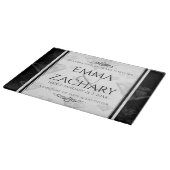 Elegant 60. Diamond Wedding Jubiläum Schneidebrett (Ecke)