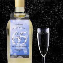 Elegant 65. Blue Sapphire Hochzeitstag