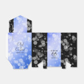 Elegant 65. Sapphire Hochzeit Jahrestag Geschenkschachtel (Ungefaltet)