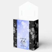 Elegant 65. Sapphire Hochzeit Jahrestag Geschenkschachtel (Geöffnet)