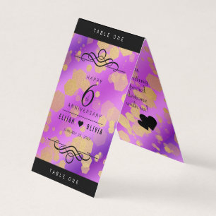 Elegant 6. Geburtstag von Amethyst