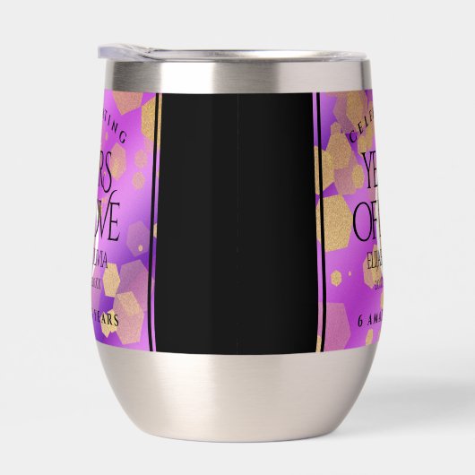 Elegant 6. Geburtstag von Amethyst (Rechts)