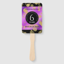 Elegant 6. Geburtstag von Amethyst Fächer