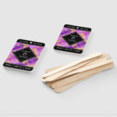 Elegant 6. Geburtstag von Amethyst Fächer (Non-assembled)