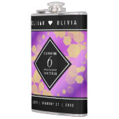 Elegant 6. Geburtstag von Amethyst Flachmann (Links)