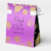 Elegant 6. Geburtstag von Amethyst Geschenkschachtel (Rückseite)