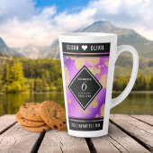 Elegant 6. Geburtstag von Amethyst Milchtasse