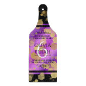 Elegant 6. Geburtstag von Amethyst Schneidebrett (Vorderseite)