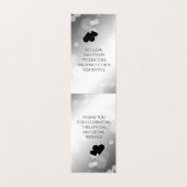 Elegant 70. Platinum Hochzeitstag (Innenseite Aufgefaltet)