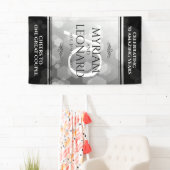 Elegant 70. Platinum Hochzeitstag Banner (Insitu)