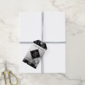 Elegant 70. Platinum Hochzeitstag Geschenkanhänger (Mit Garn)