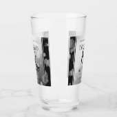 Elegant 70. Platinum Hochzeitstag Glas (Links)