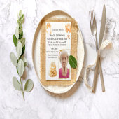 Elegant 70th Birthday Photo Party Invitation for H Einladung