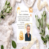 Elegant 70th Birthday Photo Party Invitation for H Einladung