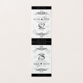 Elegant 75. Diamond Wedding Jubiläum (Außenseite Aufgefaltet)