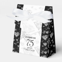 Elegant 75. Diamond Wedding Jubiläum