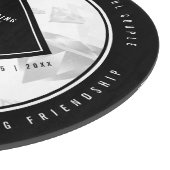 Elegant 75. Diamond Wedding Jubiläum Schneidebrett (Ecke)