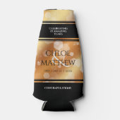 Elegant 7. 22. 49. Geburtstag der Kupferhochzeit Flaschenkühler (Vorderseite)