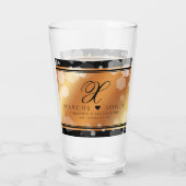 Elegant 7. 22. 49. Geburtstag der Kupferhochzeit Glas (Rückseite)