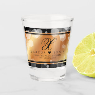 Elegant 7. 22. 49. Geburtstag der Kupferhochzeit Schnapsglas