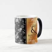 Elegant 7. 22. 49. Geburtstag der Kupferhochzeit Verwandlungstasse (VorderseiteRechts)