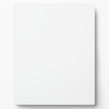 Elegant 8"x10" Easel Plaque für Zuhause oder Offic