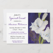 ELEGANT ABEND PARTY EREIGNIS EINLADUNG (Vorderseite)