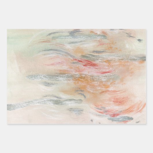 Elegant Abstract Collage  Geschenkpapier Set (Vorderseite 3)