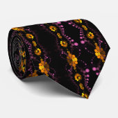 Elegant Abstrakt Geometry Neck Tie Krawatte (Gerollt)
