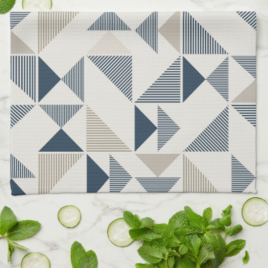 Elegant Abstrakt Geschirrtuch (Gefaltet)