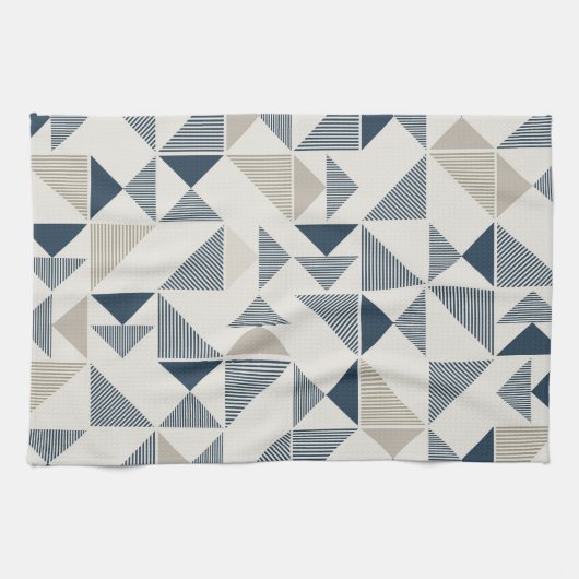 Elegant Abstrakt Geschirrtuch (Horizontal)