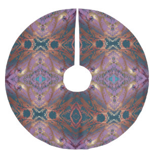 Elegant Abstrakt Polyester Weihnachtsbaumdecke