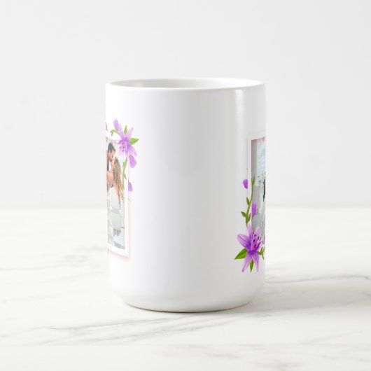 Elegant addieren Sie Ihr eigenes Foto, das | Kaffeetasse (Mittel)