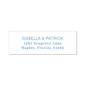 Elegant Address Label Design Permastempel (Design)