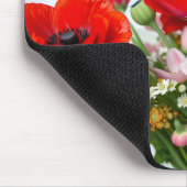 Elegant Admin Day Floral Thank You Design Mousepad (Ecke)