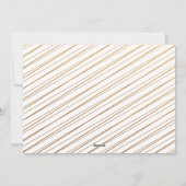 Elegant Adore Him | Foto Weihnachten | Gold White (Rückseite)