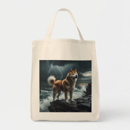 Elegant Akita Lebensmittelgeschäft Tasche