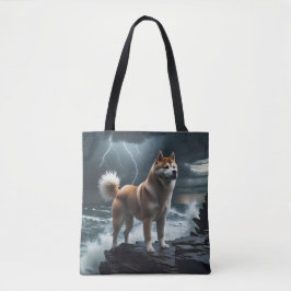 Elegant Akita Shoulder Tasche