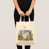 Elegant Al-Olaya District, Riyadh Tote Bag Tragetasche (Vorderseite (Produkt))
