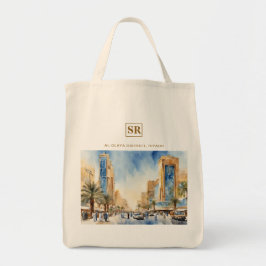 Elegant Al-Olaya District, Riyadh Tote Bag Tragetasche