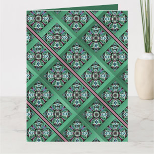 Elegant Allure Geschenkpapier-MVB Design 1 Karte