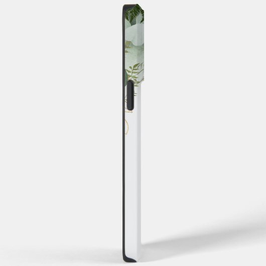 Elegant Alphabet I Green Fern Case-Mate iPhone Hülle (Rückseite / Rechts)